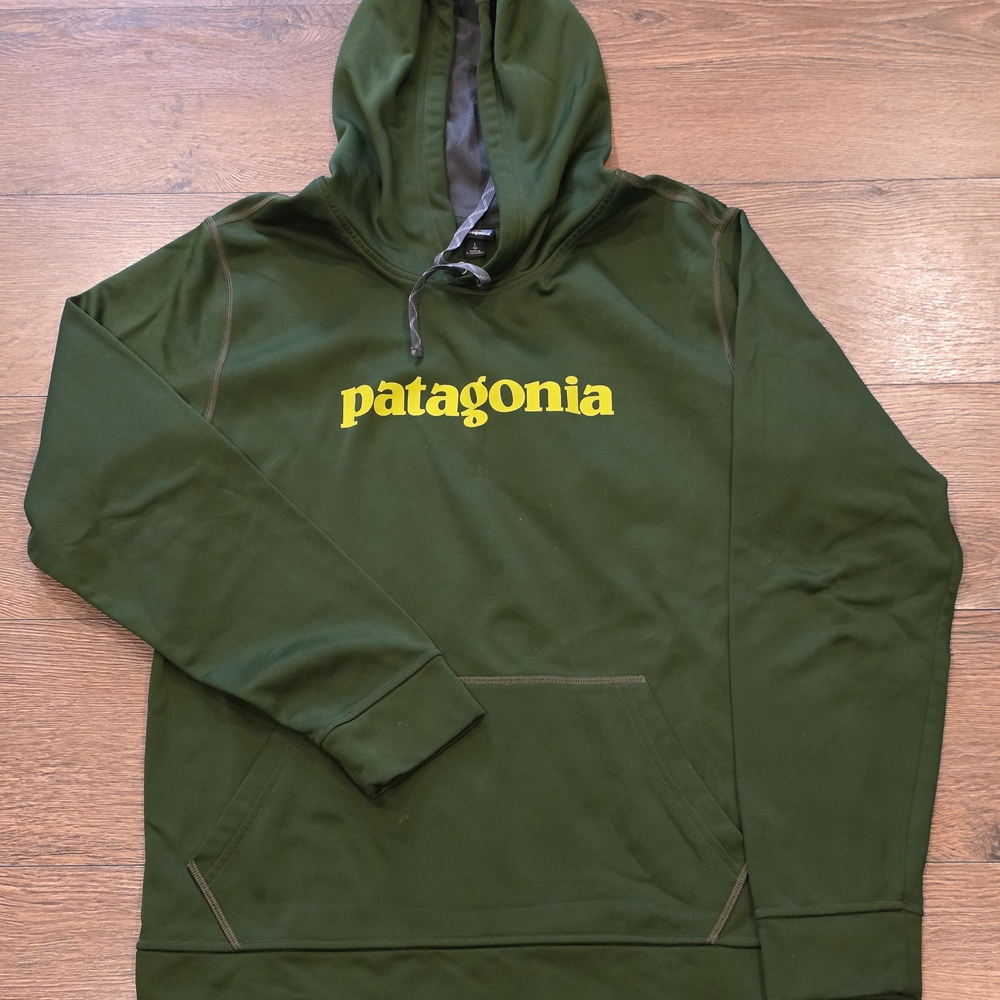 Patagonia Men's Forest Green Hoodie